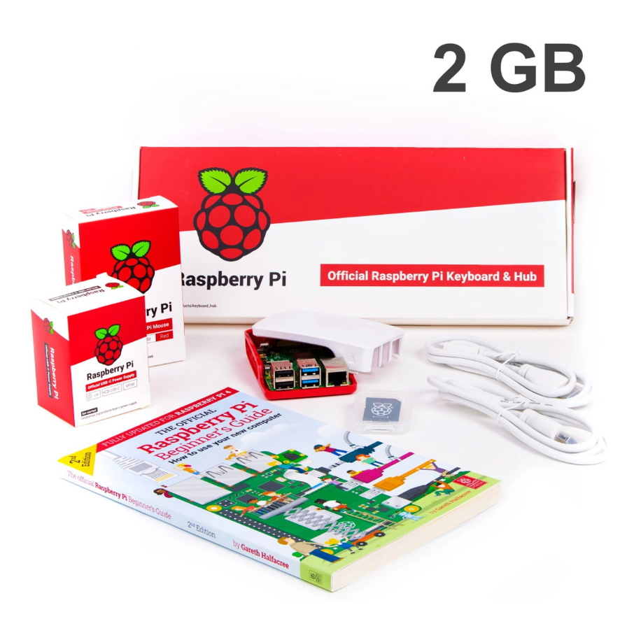 Raspberry Pi 4 Desktop Kit - 2GB