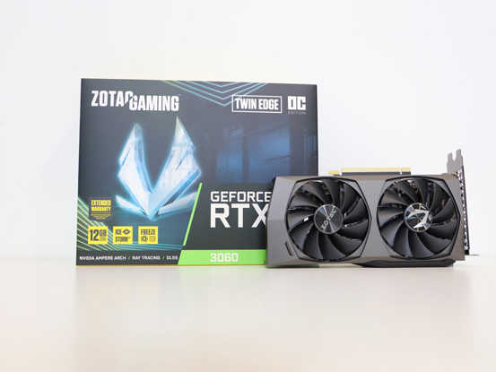 ZOTAC GAMING GeForce RTX 3060 Ti Twin Edge OC LHR 8GB GDDR6 256-bit 14 Gbps PCIE 4.0 Gaming Graphics Card, IceStorm 2.0 Advanced Cooling, Active Fan Control, FREEZE Fan Stop ZT-A30610H-10MLHR