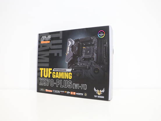 ASUS AM4 TUF Gaming X570-Plus (Wi-Fi) ATX Motherboard with PCIe 4.0, Dual M.2, 12+2 with Dr. MOS Power Stage, HDMI, DP, SATA 6Gb/s, USB 3.2 Gen 2 and Aura Sync RGB Lighting