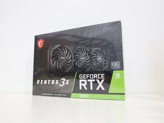 MSI Ventus GeForce RTX 3060 12GB GDDR6 PCI Express 4.0 Video Card RTX 3060 Ventus 3X 12G OC