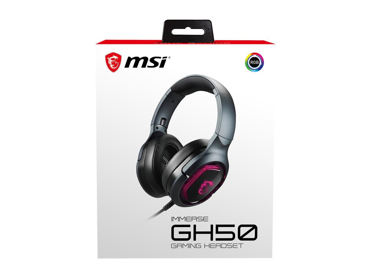 MSI IMMERSE GH50 Gaming Headset