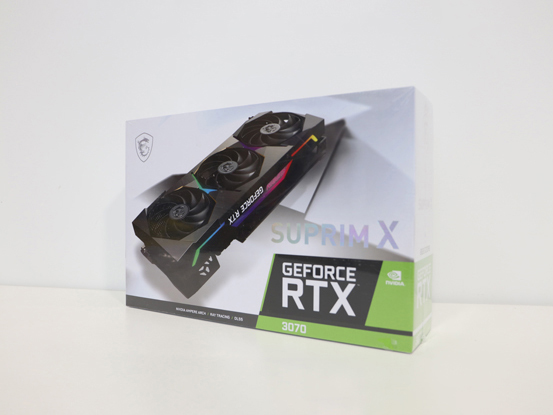 MSI Suprim GeForce RTX 3070 8GB GDDR6 PCI Express 4.0 x16 Video Card RTX 3070 Suprim X 8G LHR