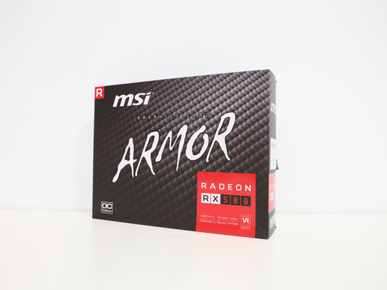 MSI VGA Graphic Cards RX 580 ARMOR 8G OC